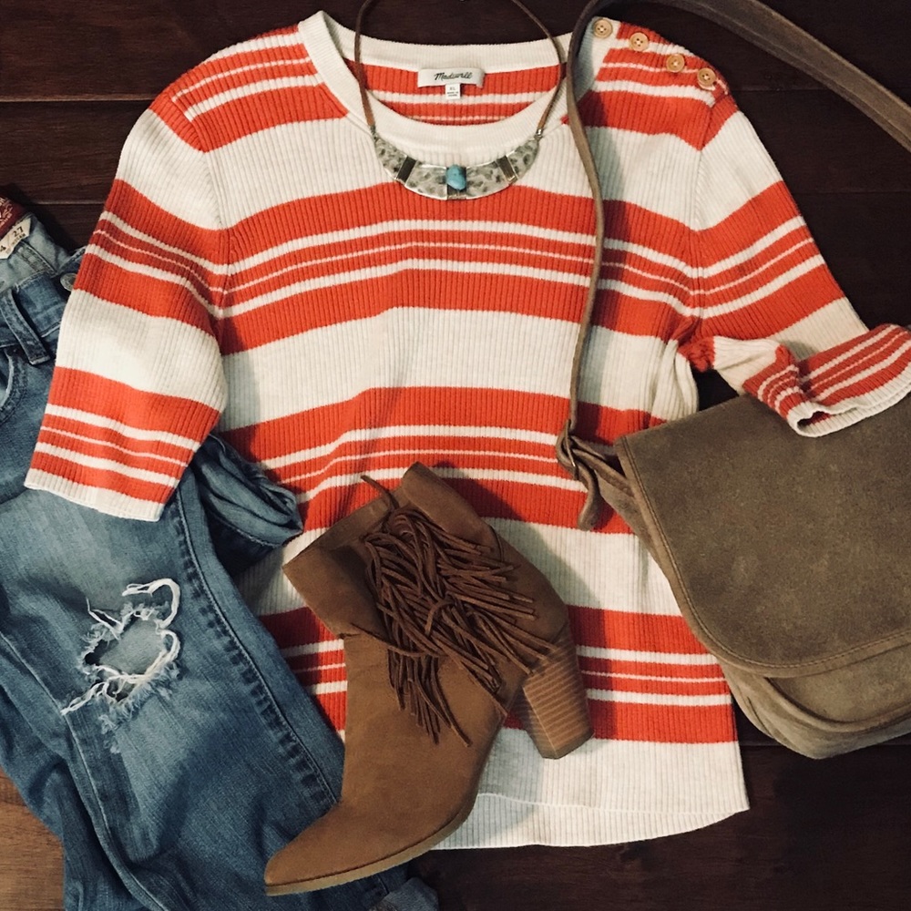 Madewell Striped Sweater